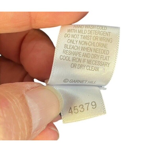 Garnet Hill Womens M  Gray  Wool Turtle Neck Pullover Side Buttons Lace Trim‎ - Picture 9 of 14